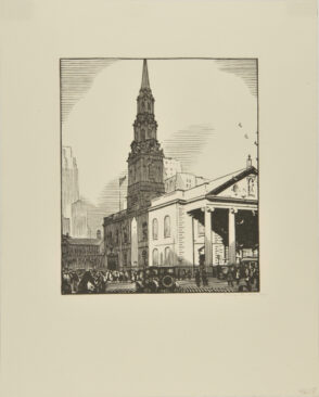 St. Paul’s 1942 – Chapel at East of Trinity Church, N.Y.