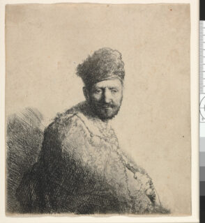 The Artist’s Father: Bearded Man, in a Furred Oriental Cap and Robe