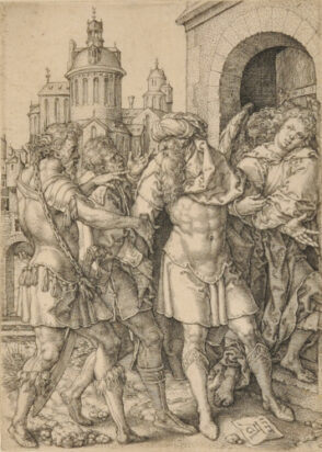 Lot Reproaching the Inhabitants for Their Violence