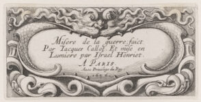 Frontispiece for the series “The Small Miseries of War”