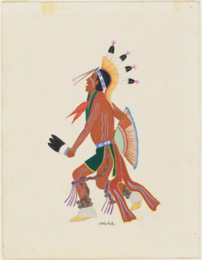 Taos Indian War Dancer