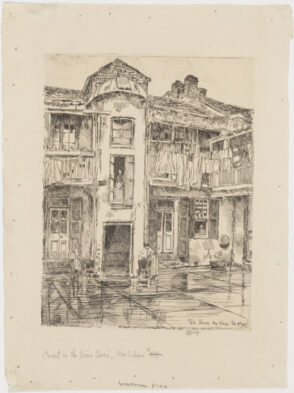 Court in the Vieux Carre, New Orleans