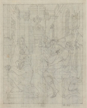 St. Luke Painting a Portrait of the Virgin