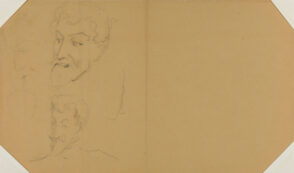 Page from a Sketchbook: Head Studies