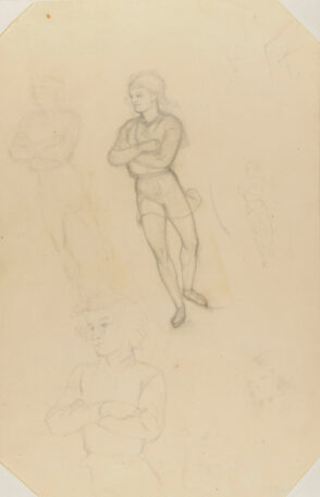 Sketches of a Young Man (a Paige?)