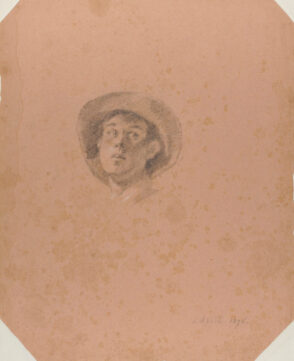 Head Study of a Young Man in a Hat
