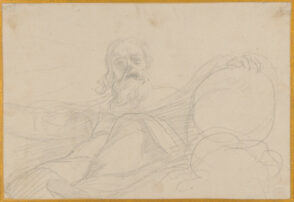 First Conception of the Figure of Jehovah in the Coronation of the Virgin (Louvre)