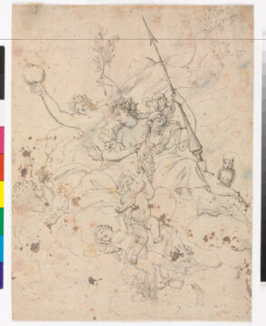 Apotheosis of Marie Therese, Wife of Louis XIV