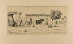 Corn Husking at Granado