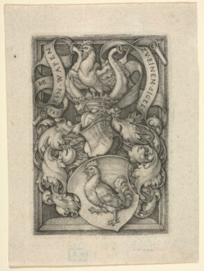 Coat of Arms with Rooster