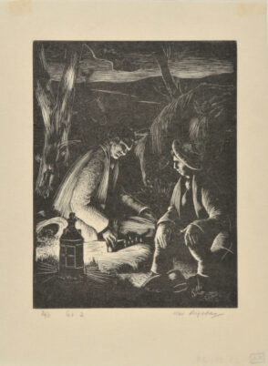 Wildeve Shooting Craps for Tamsin’s and Clem’s Money