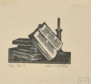 Still Life with Books and Candle