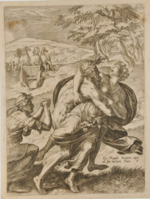 Pluto Carries off Proserpina