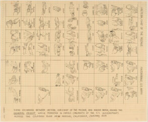 Signs Exchanged Between Ireteba, Sub-Chief of the Mohave, and Major Beale, Aboard the “General Jessup”, While Ferrying 16 Camels (Property of the U.S. Government) Across the Colorado River Near Needles, California, January 1858