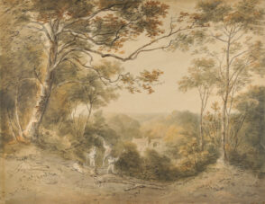 Landscape with Men Felling Trees in the Forest of Roche Abbey, Yorkshire