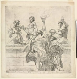 Two Apostles and Four Angels