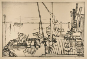 Fishing Village Clinton, Conn.