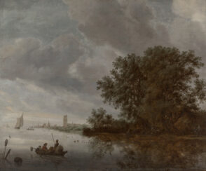 Landscape on the River Meuse