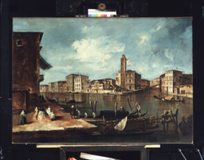 Venice, the Grand Canal with San Geremia, Palazzo Labia, and the Entrance to the Cannaregio