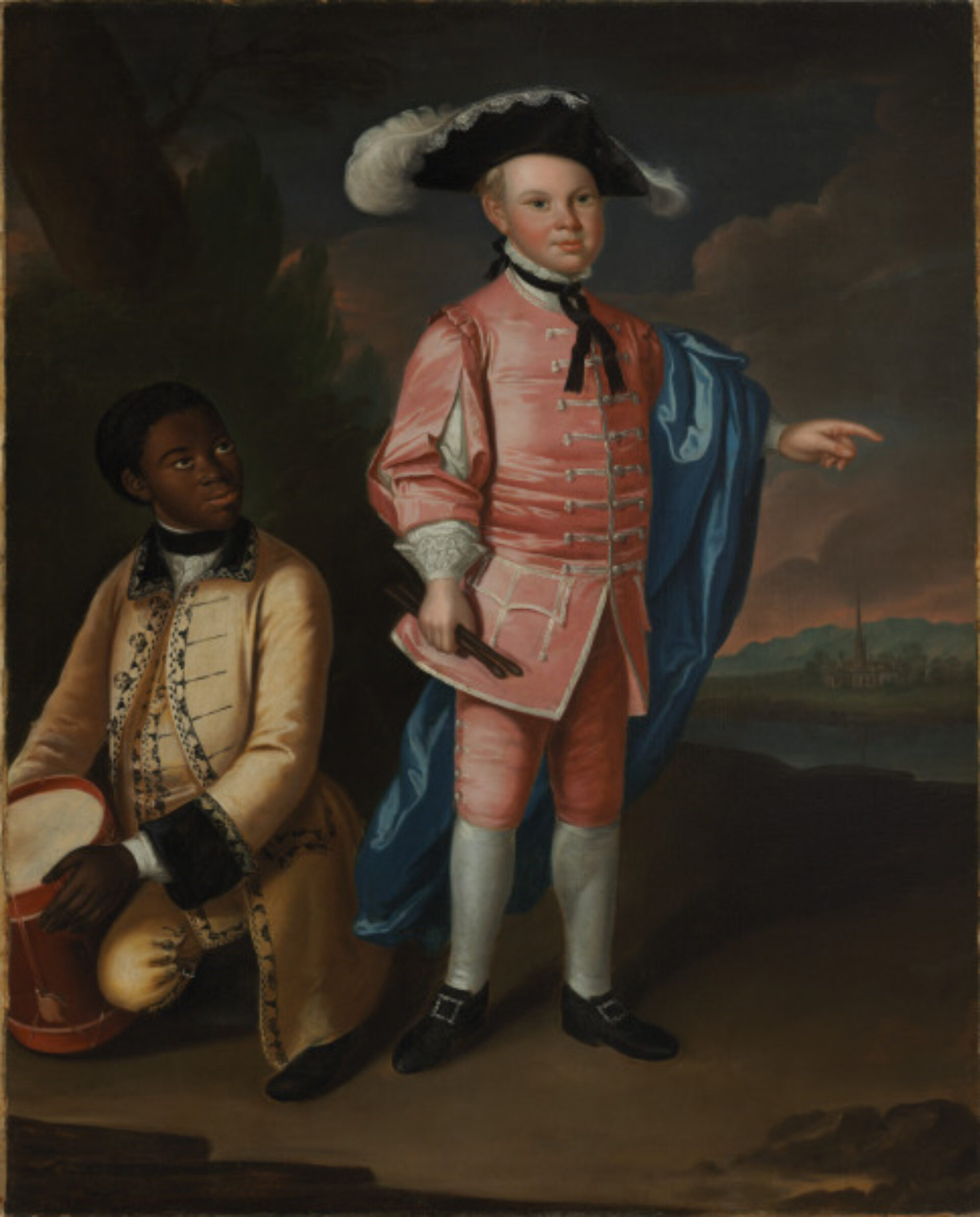 CHARLES CALVERT AND ONCE-KNOWN ENSLAVED ATTENDANT
