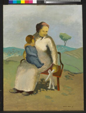 Mother and Child in Landscape
