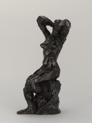Seated Nude with Arms on Head