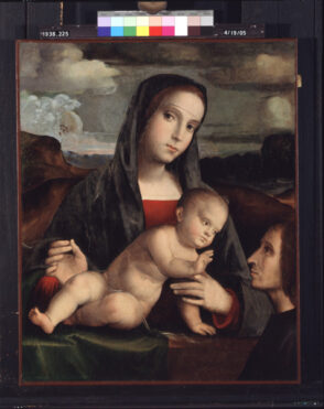 Madonna and Child with Donor