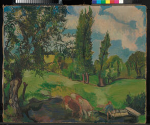 The Cowherd (La Vachère)