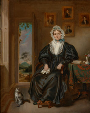 Old Lady in an Interior