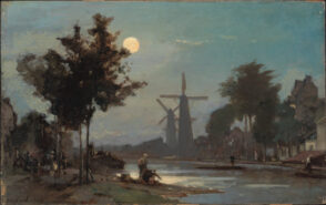 Moonlight on the Canal