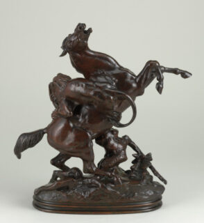 Cheval surpris par un lion (seconde version)