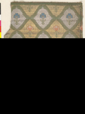 Fragment of Metallic Ground Fabric