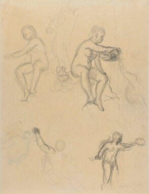 Sketch for the painting ‘Bacchus and Ariadne’