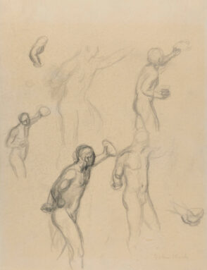 Sketch for the painting ‘Bacchus and Ariadne’