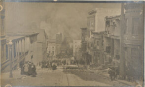 Earthquake Scene, San Francisco