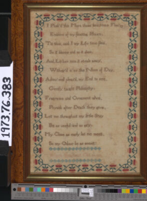 I’d Pluck’d This Morn Those Beauteous Flow’rs . . .