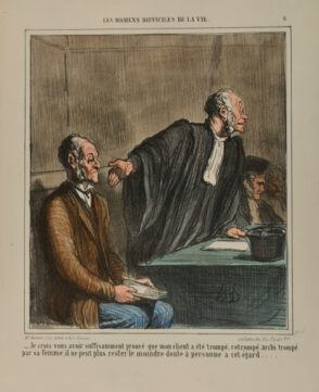 I think I have given sufficient proof that my client has been deceived…