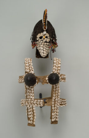 Mask and Vest Representing a Fulani Woman (Bede)