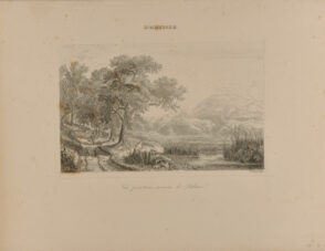 Vue prise aux environs de Subiaco