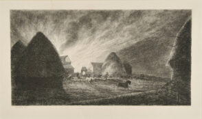 L’Incendie de la ferme (Souvenir de Morvan)