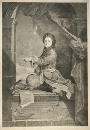 Portrait of Pierre Louis Moreau de Maupertuis