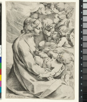 Madonna and Child with Angels