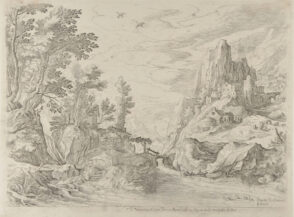 Rocky Landscape with River