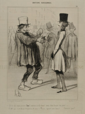 Eh te v’là mon pauvre fieu! comme te vlà beau! viens donc baiser ton père!