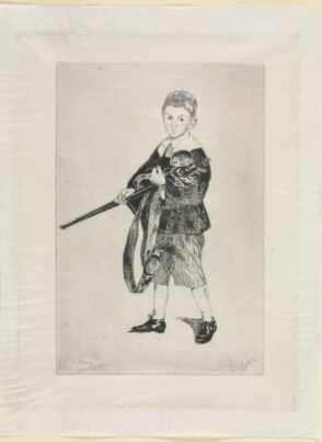 The Boy with a Sword, Turned to the Left III