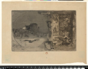 Le chateau des hiboux; Ex Libris de Léon Lerey