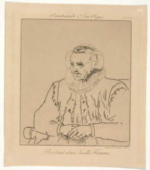 Portrait d’une Vieille Femme