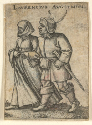 Right half of plate 4 from the series “The Peasants’ Festival and Twelve Months”