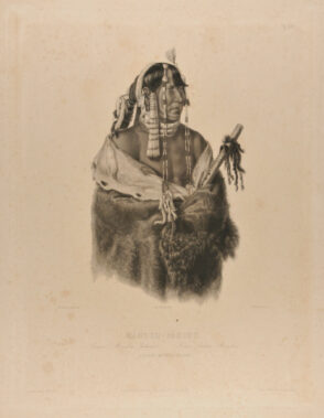 Mandeh-Pahchu A Young Mandan Indian