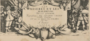 Frontispiece for the series “Les Misères et les malheurs de la guerre”